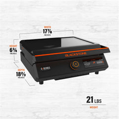 17" Electric Tabletop Griddle